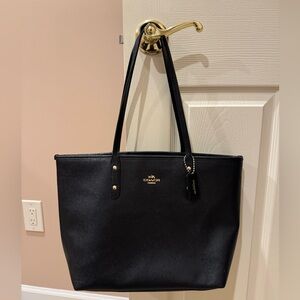 Coach Black Tote Bag
